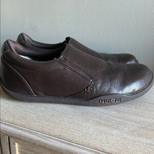 KURU brown slip on comfort shoes men’s size 10​